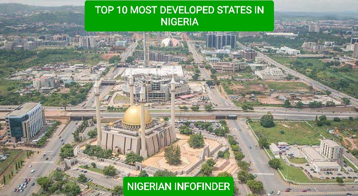 most deveolped states in Nigeria