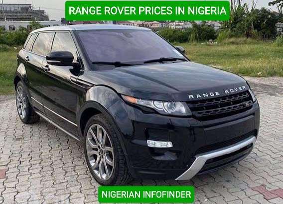 range rover prices in Nigeria
