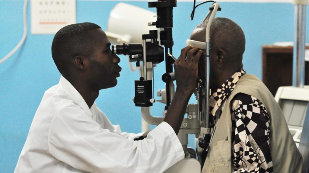 nigerian doctor optometrist
